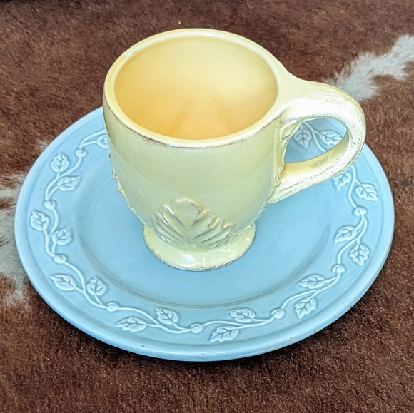 Vintage Country Gate Dessert Plate and Mug Bundle - Picture 7 of 8